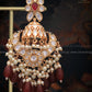 Zevar Designs Designer Earrings Heritage Inspired Jhumki & Chandbali Earrings