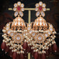 Zevar Designs Designer Earrings Heritage Inspired Jhumki & Chandbali Earrings