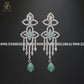 Zevar Designs Necklace Sets Zircon Necklace Set - Mint