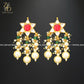 Zevar Designs Necklace Sets Choker Set Pachi Kundan - Multicolor
