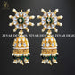 Zevar Designs Kundan Choker Designer Pachi Kundan Choker Set - Green