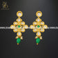 Zevar Designs Necklace Sets Kundan Necklace Set - Green