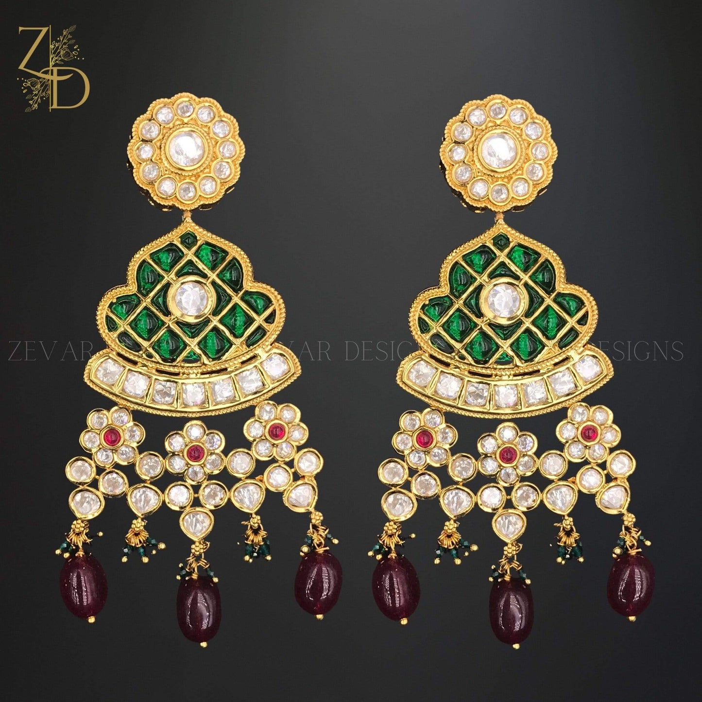 Zevar Designs Hangings Kundan Polki Hangings