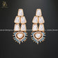 Zevar Designs Necklace Sets Kundan Polki Necklace Set - Powder Blue