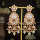 Zevar Designs Necklace Sets Uncut Polki Necklace Set - Pearl